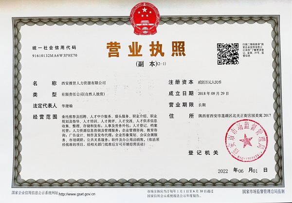 西安搜贤人力资源有限公司